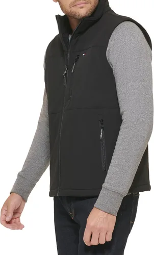 Miniatura 3 de Tommy Hilfiger Chaleco con forro Sherpa para hombre
