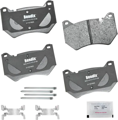 Miniatura 192 de Pastillas de freno delanteras cerámicas Bendix Priority1 CFC2302 para Hyundai Elantra 2021, Sonata 2022-2020, Kia K5 2023-2021