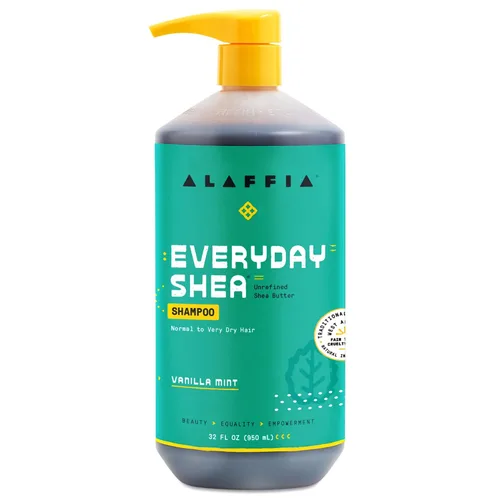Miniatura 8 de Champú de manteca de karité hidratante, 32 onzas de Alaffia, Everyday Shea, 32