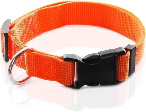 Miniatura 5 de Collar ajustable de nailon para perro, collar para mascotas de 1 pulgada, 3/4 pulgadas, 5/8 pulgadas de ancho, para perros grandes, medianos