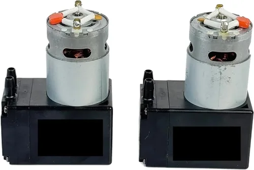 Miniatura 4 de DC12V/ 24V 10L/min Large Flow 555 Motor Vacuum Air Pump Suction Diaphragm Pump DIY Packer Inflator(12v)