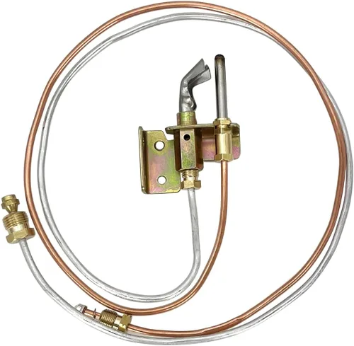 Miniatura 10 de Funcionamiento de Calentamiento a Largo Plazo 100112330 Conjunto de Piloto de Calentador de Agua de Gas Thermopile de Reliance Compatible