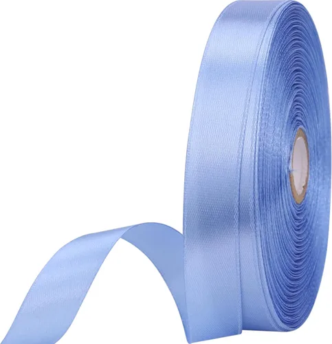 Miniatura 62 de Cinta de satén dorada de 1 pulgada de 50 yardas para envolver regalos, bodas, manualidades, Navidad, Pascua, flores, cabello, decoraciones de Dorado