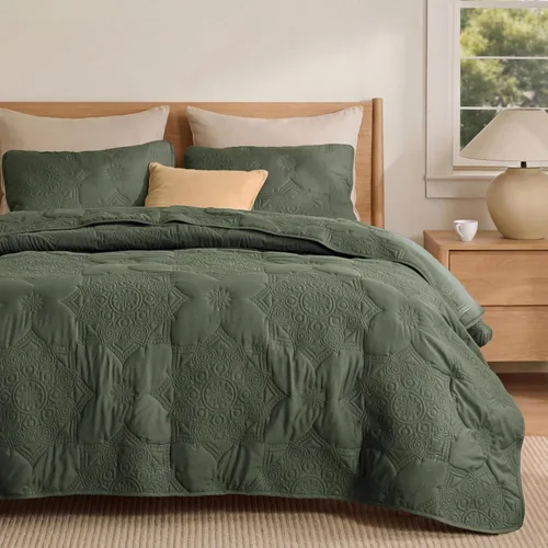Miniatura 36 de Bedsure Colchas Bohemias Tamaño Queen - Colcha Queen Ultra Suave Ropa de Cama para Decoración de Dormitorio Bohemio, Edredón Ligero para Todas