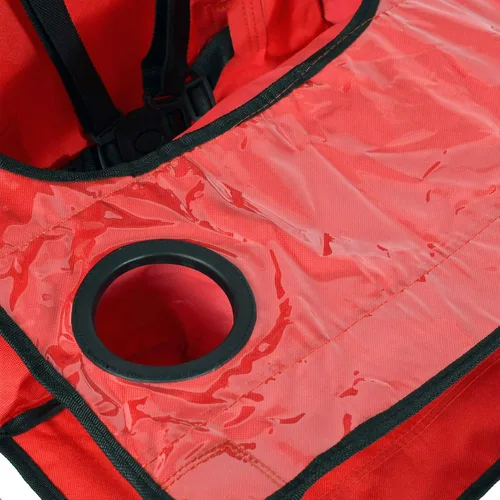 Miniatura 4 de ciao! Baby Silla alta portátil para bebés y niños pequeños, silla alta de viaje plegable compacta con bolsa de transporte para campamento al aire