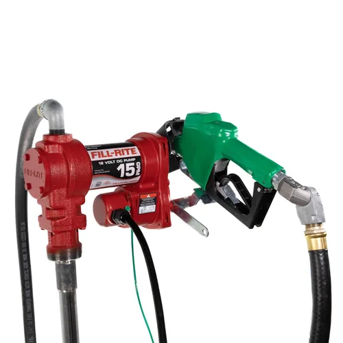 Miniatura 14 de Fill-Rite FR1204H - Bomba de transferencia de combustible de 12 V, 15 GPM (modelo sólo bomba) Gasolina, diésel, queroseno, mezclas de etanol