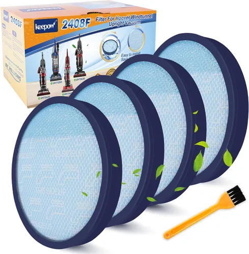 Miniatura 8 de KEEPOW 304087001 Filtros de vacío para Hoover Windtunnel Vacuum UH71250, UH71255, UH72600, UH71230, UH70825, UH72630, UH72625, UH70832, UH70820