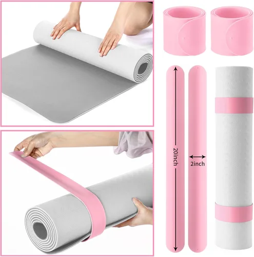 Miniatura 5 de Conjunto de bolsa de yoga Halloscume para mujeres que incluye bolsa tote para esterilla de yoga, banda de resistencia Booty, calcetines deportivos