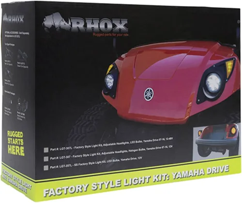 Miniatura 6 de Red Hawk LGT-307L Kit de luces compatible con/repuesto para carritos de golf Yamaha Drive 2007-2016, 12V-48V