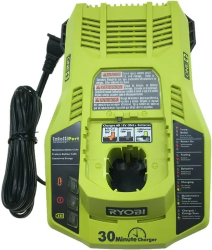 Miniatura 5 de Ryobi Batería de iones de litio P108 One+ 18V 4.0AH y cargador de batería de iones de litio P117 One+ Dual Chemistry y NiCad