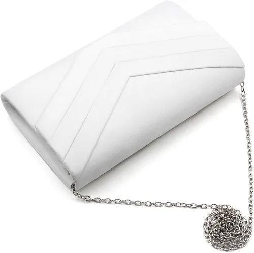 Miniatura 7 de Milisente - Cartera de noche para mujer, monedero de gamuza en bandolera