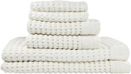 Miniatura 14 de GILDEN TREE - Toalla de baño tipo waffle de secado rápido, toallas de baño delgadas de lujo, toallas de baño 40x80 de gran tamaño, estilo moderno
