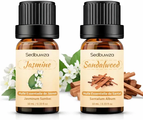 Miniatura 18 de Sedbuwza Aceite esencial de jazmín, aceite de fragancia de jazmín orgánico puro para difusor, humidificador, jabón, vela, perfume
