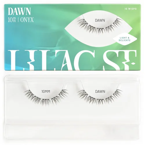 Lilac St - Ráfagas de racimo de pestañas postizas naturales Dawn (10 mm) - Volumen dinámico y revoloteante - Extensiones de pestañas caseras -