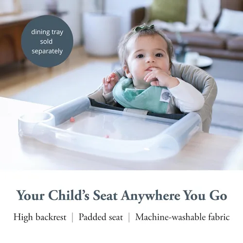 Miniatura 73 de Inglesina Silla de Mesa Rápida, Negro - Silla Alta Portátil para Bebés - para Bebés y Niños Pequeños hasta 37 libras - Diseño Plegable - Se Adapta a