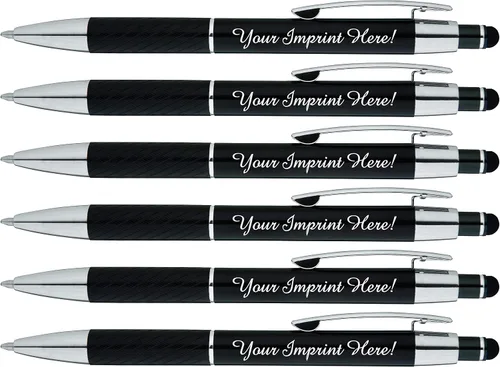 Miniatura 9 de Bolígrafos personalizados con lápiz capacitivo – The Prestige Metal Pen – Bolígrafos personalizados con nombre impreso con tinta negra