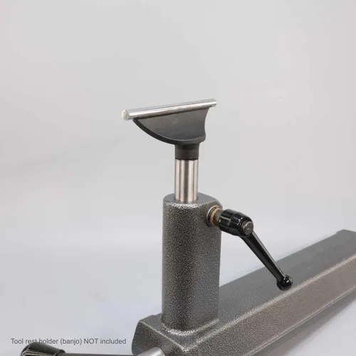Miniatura 5 de Hurricane Turning Tools, Soporte para herramientas de 6 pulgadas con varilla de acero endurecido para torno de madera, poste de 1 pulgada
