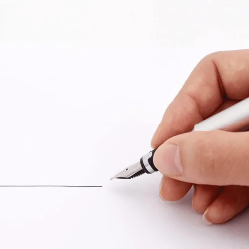 Miniatura 6 de LIOONS Pluma estilográfica para escritura de 0.020 in, punta extrafina, bolígrafo de tinta de metal, bolígrafo de caligrafía, bolígrafo de escritura