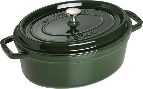 Miniatura 23 de STAUB Cocotte oval 33cm al basilico Albahaca