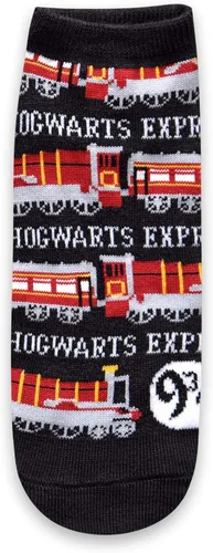 Miniatura 6 de Harry Potter Hogwarts Express Hedwig - Paquete de 5 calcetines tobilleros para mujer (talla 4-10), Multi