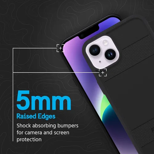 Miniatura 4 de Pelican Protector Series - Funda compatible con carga magnética resistente para iPhone 14 Plus (2022) diseñada para caber perfectamente