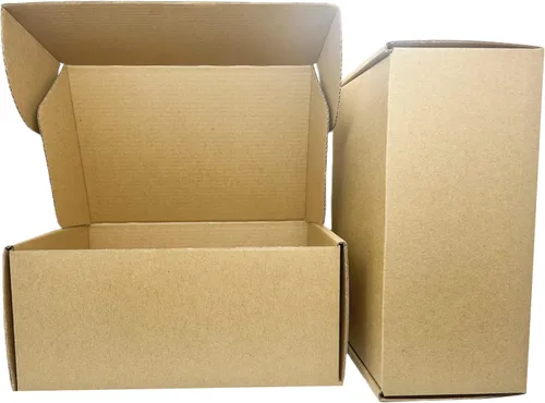 Cajas de envío pequeñas de 6 x 4 x 3 pulgadas, paquete de 50 cajas de envío de cartón corrugado, caja de correo móvil para negocios