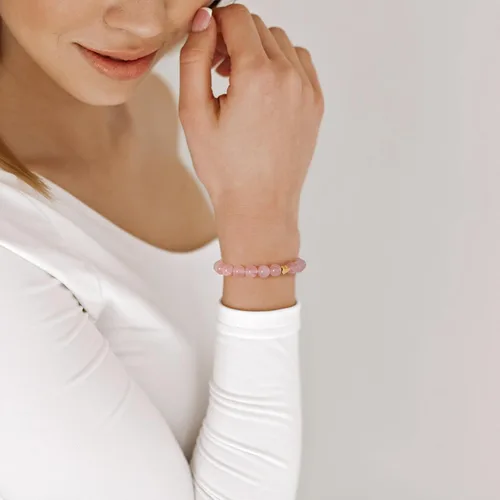 Miniatura 3 de GolbalJew Pulsera curativa para mujer, pulseras de cuentas de ansiedad, joyería de piedra curativa, pulsera de cristal para aliviar el estrés