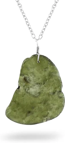 Miniatura 13 de Colgante delicado de piedras preciosas naturales crudas, collar de piedras ásperas surtidas, hecho a mano, joyería hipoalergénica bohemia