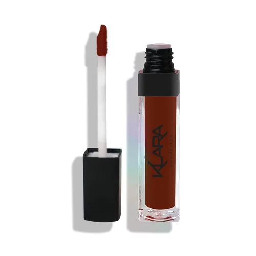 Miniatura 9 de Klara Cosmetics Kiss Proof - Lápiz labial líquido mate de larga duración, color lila, color violeta, pastel, 12