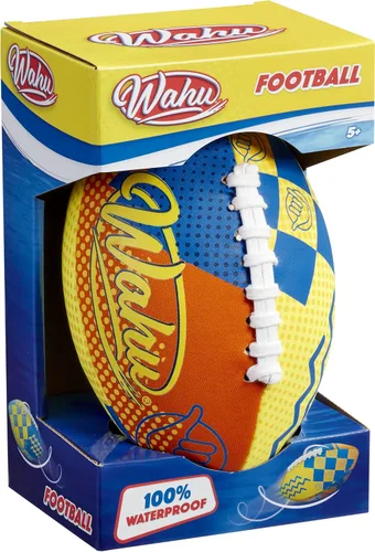 Miniatura 6 de WAHU Fútbol de playa 100% impermeable con cordones reales para jugar dentro y fuera del agua, fútbol al aire libre de 9 pulgadas