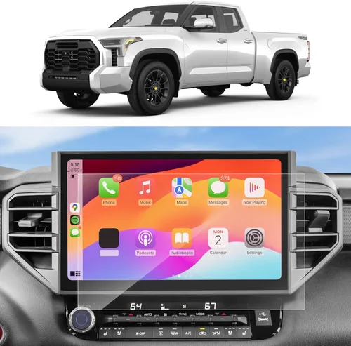 SKTU Accesorios para Tundra 2023 2024 2025 2026 Protector de pantalla para Toyota Tundra 2022-2026/Toyota Sequoia 2023-2026 Navegación de 14 Tundra