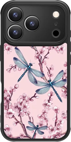 Miniatura 106 de FUNMIKO Funda para iPhone 16 Plus, carga inalámbrica y protección de grado militar, diseño floral moderno para mujeres y niñas, funda antideslizante