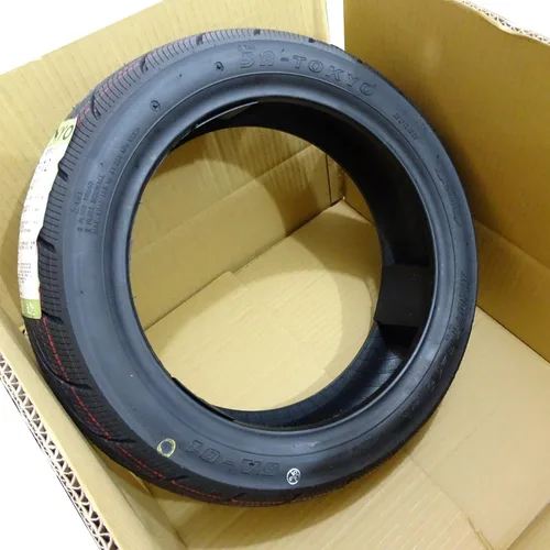 Miniatura 6 de Neumático sin cámara para scooter 5A02 3.50-10 (en métricas 100/90-10), 51J, Llanta delantera/trasera para motocicleta/ciclomotor de 10 pulgadas