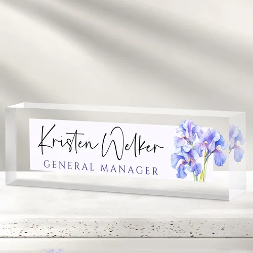 Miniatura 31 de Placa de Nombre Personalizada para Escritorio, Placas de Nombre Personalizadas para Escritorios, Placa de Nombre Personalizada de Acrílico