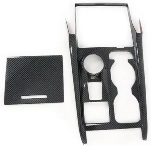 Miniatura 7 de HIGH FLYING Para Ford Explorer 2020 2021 2022 2023 2024 Accesorios de coche Consola central Engranajes de cambio Cubierta de superposición ABS fibra