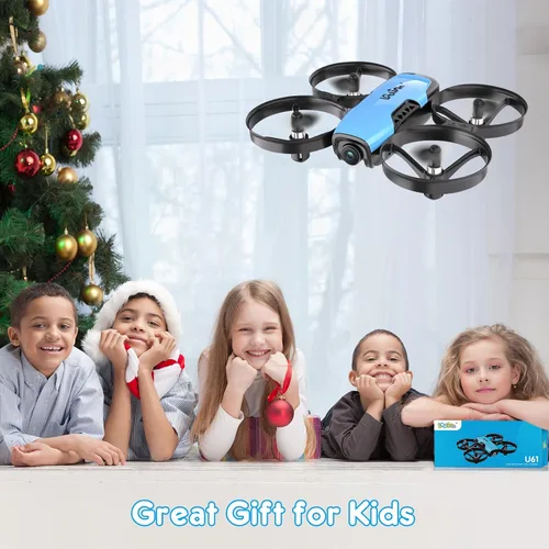 Miniatura 2 de Loolinn Dron con cámara para niños de 8 años o más como regalo - Dron para niños con cámara ajustable, fotos y videos, seguro para que los niños 3.
