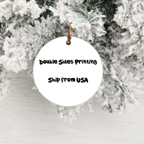 Miniatura 3 de Adorno de Navidad personalizado de laboratorio negro con pecho blanco, regalo para amantes de los perros, 1ª Navidad 2021, recuerdo de cerámica