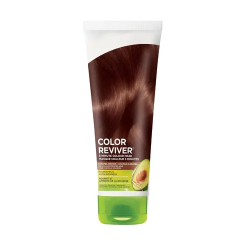 Miniatura 9 de Garnier Nutrisse Color Reviver Mascarilla de color de 5 minutos, marrón cálido para cabello teñido para nutrir y añade riqueza