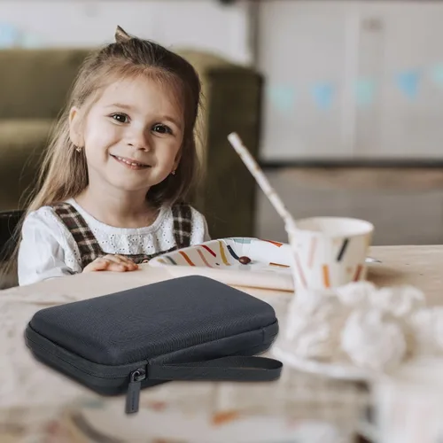 Miniatura 8 de co2CREA Funda rígida de repuesto para VTech KidiBuzz 3 / KidiBuzz G2 para niños Electrónica Smart Device KidiConnect (funda negra + interior gris)