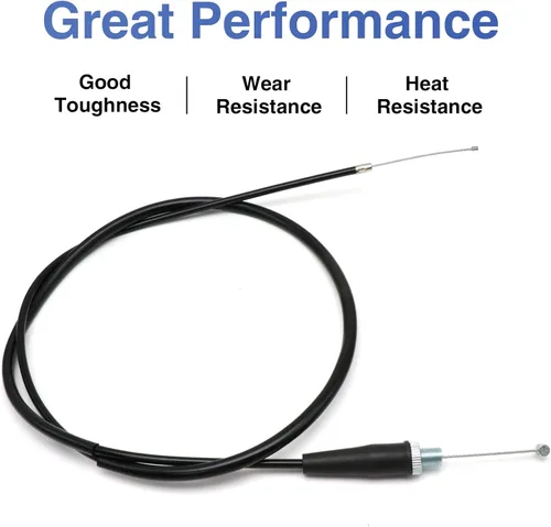 Miniatura 3 de 2 cables de acelerador para motocicleta con agarre del acelerador de 0.866 in CNC de aluminio Quick Twister con cable de acelerador CRF50 70 110