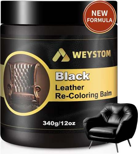 Miniatura 14 de Bálsamo de recoloración de cuero, kit de reparación de cuero beige para muebles, tinte de cuero y pintura para recolorear, restaurar y reparar cuero