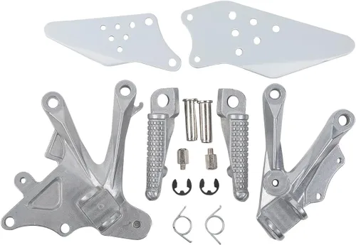 TCT-MOTORPARTS Soporte para reposapiés delantero para KAWASAKI ZX10R ZX-10R 2006-2010