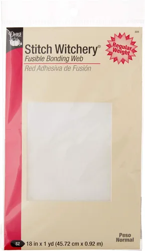 Miniatura 4 de Dritz - 227 1/4x20 Stitch Witchery 1/4inx 20yd, 1/4-pulgada X 20-yardas, blanco