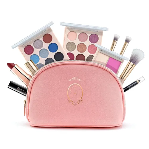 Miniatura 8 de Color Nymph Kit de maquillaje todo en uno para adolescentes principiantes, juego de regalo de maquillaje con sombra de ojos, rubor, lápiz labial