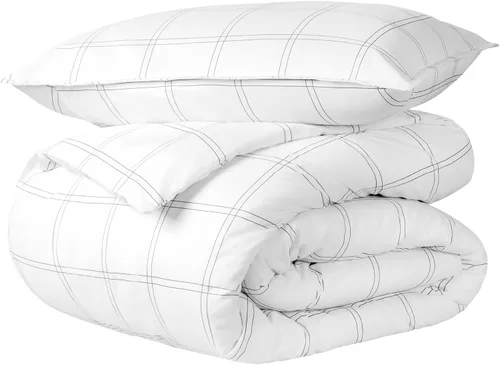 Miniatura 50 de Bare Home - Funda de edredón de ropa de cama extra larga - Colección premium de 1800 hilos súper suave - Funda de edredón ligera y fresca - Ropa