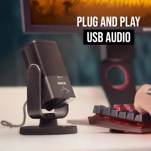 Miniatura 6 de RØDE NT-USB Mini Micrófono USB de condensador versátil de calidad de estudio con software gratuito para podcasting, streaming, juegos, producción
