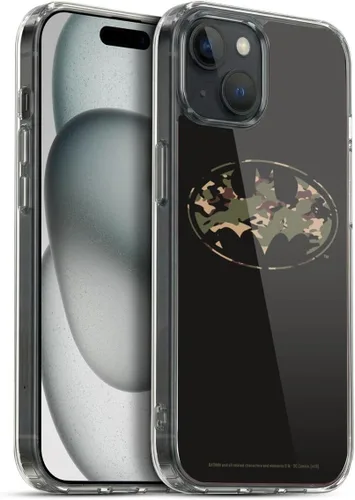 Miniatura 62 de Head Case Designs Funda de gel con licencia oficial de Batman DC Comics Bat Signal Logos [protección de grado militar] compatible con Apple iPhone 7