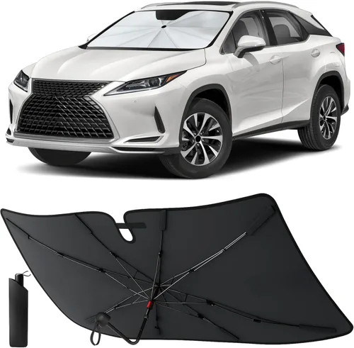 Miniatura 19 de 【2025 Actualizado】EcoNour Parasol Premium para Parabrisas de Coche Parasol Plegable para Parabrisas Delantero Visor Extendido Bloqueador de Sol