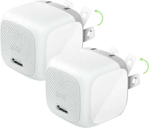 Miniatura 15 de Belkin Bloque de carga USB C de 20 W, cargador de iPhone de carga rápida - iPhone 17, Air, Pro, Pro Max, Samsung Galaxy S25, Google Pixel 10, iPad