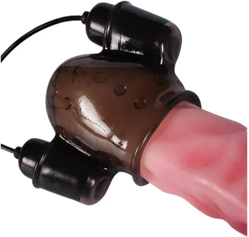 Miniatura 3 de Romi Vibrador de cabeza de pene con control remoto de 12 frecuencias Juguetes sexuales masculinos bala